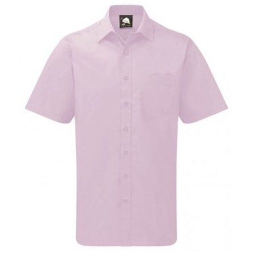 ORN Premium Oxford Kurzarmhemd Lila